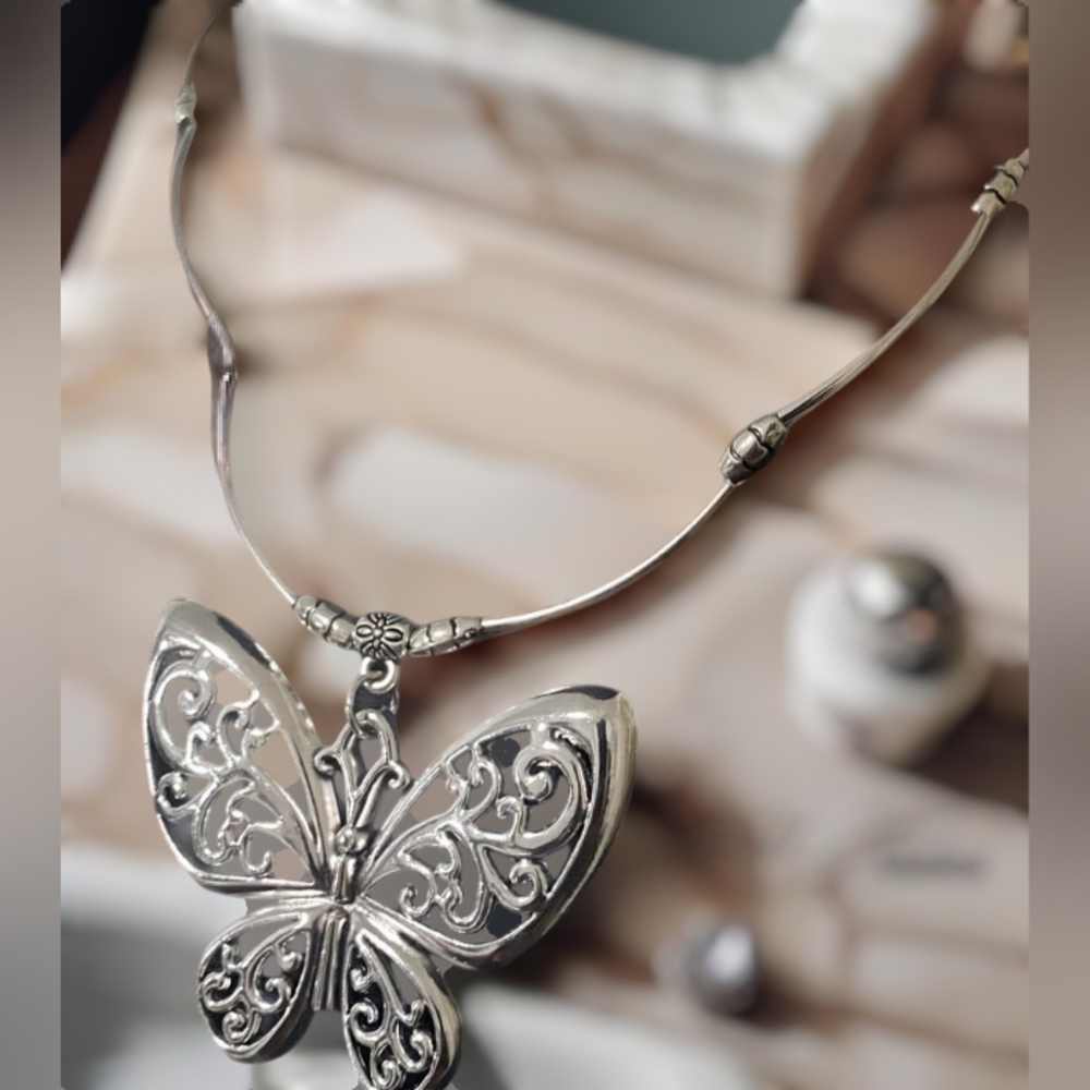 Butterfly Necklace - Picture 8 of 13